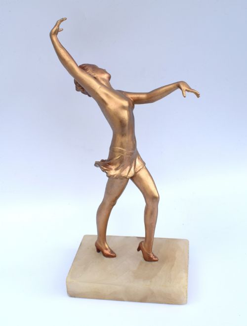 Art Deco Spelter Figure,  C1930
