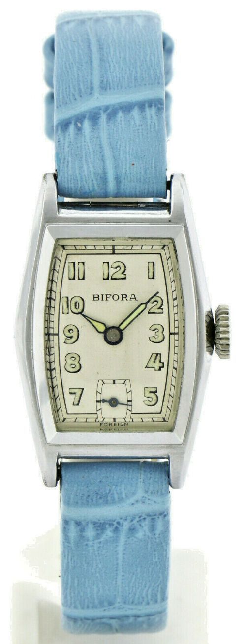 fig 1. Art Deco Ladies Wristwatch Old Stock, Never Worn, Newly Serviced, 1930