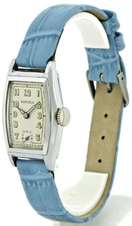 fig 2. Art Deco Ladies Wristwatch Old Stock, Never Worn, Newly Serviced, 1930
