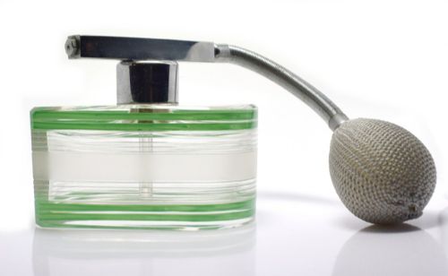 Original Art Deco Streamline Perfume Atomiser, 1930'S