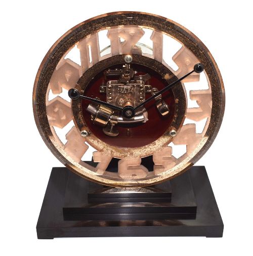Super Rare Art Deco Ato Clock, C1930