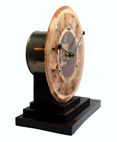 fig 1. Super Rare Art Deco ATO Clock, c1930