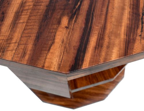 ART DECO THREE TIERED SKYSCRAPER REVOLVING BOOK TABLE C1930 - ADDITIONAL PHOTO 3