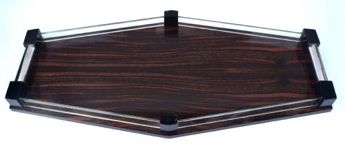 Large Art Deco Modernist Service Tray, France, C1930