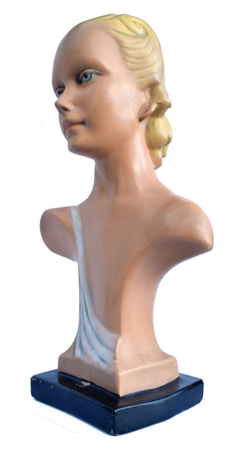 ART DECO MANNEQUIN COUNTER TOP SHOP DISPLAY C1930 - ADDITIONAL PHOTO 2