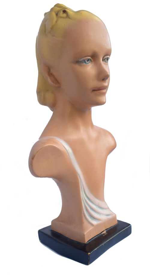 ART DECO MANNEQUIN COUNTER TOP SHOP DISPLAY C1930 - ADDITIONAL PHOTO 4