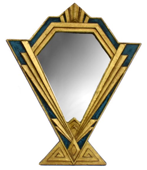 Art Deco Gilt Wall Mirror, C1930