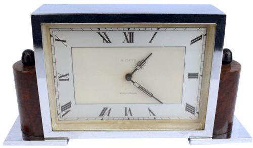 Art Deco Eight Day Mantle Clock