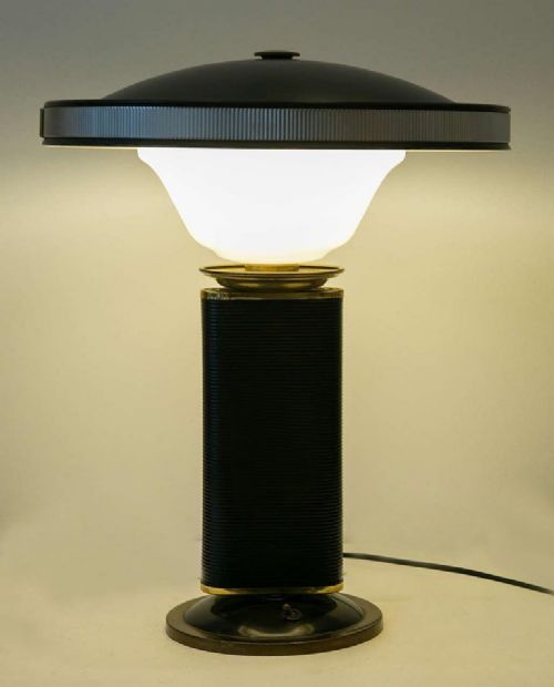 fig 2. Iconic Eileen Gray Mermaid Table Lamp by Jumo