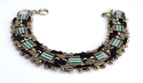 fig 1. Art Deco Bracelet By Jakob Bengel, c1930