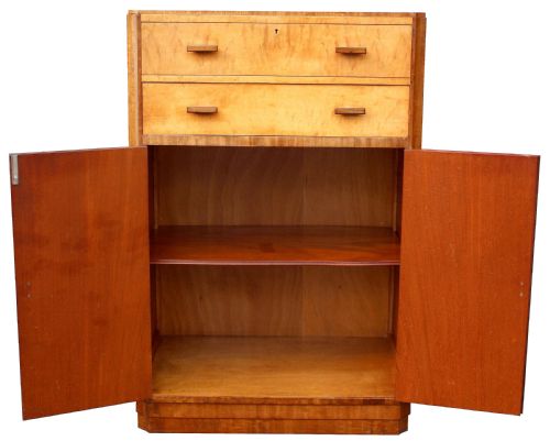 fig 1. Art Deco Tallboy By Maple & Co, c1930