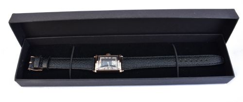 fig 2. Art Deco Gents President Wrist Watch 14k Rose GF, 21 Jewels, By BULOVA