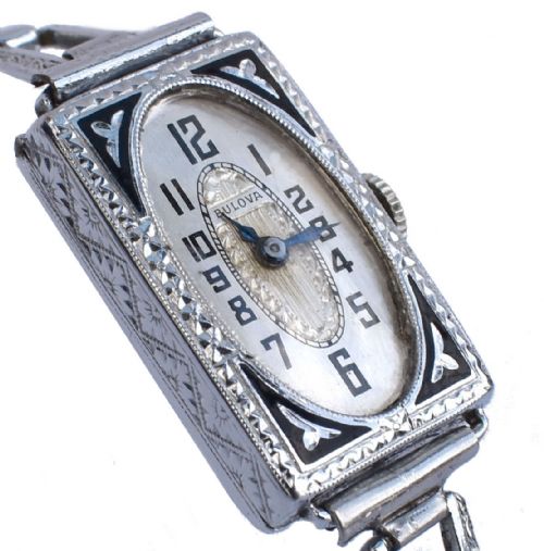 Art Deco 14k Gf Ladies Watch by Bulova Watch Company, C1927