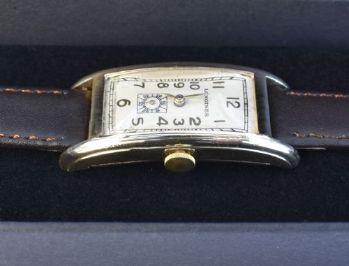 fig 2. Art Deco LONGINES Gentleman's 10K Gold Filled Watch, c1936