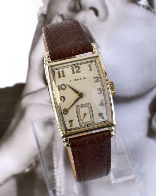 Art Deco Hamilton Gents Manual Wrist Watch, C1940's