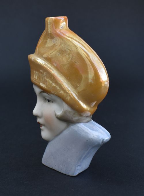 ART DECO CERAMIC PERFUME BOTTLE - ADDITIONAL PHOTO 4