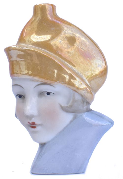 ART DECO CERAMIC PERFUME BOTTLE - ADDITIONAL PHOTO 9