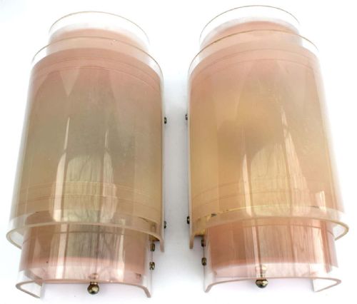Art Deco Pair of Matching Wall Lights, Circa 1930