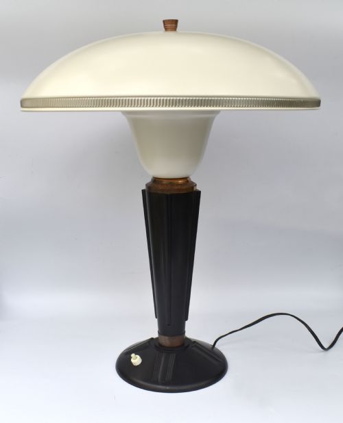 Art Deco Large Bakelite Table Lamp by Eileen Gray for Jumo, France