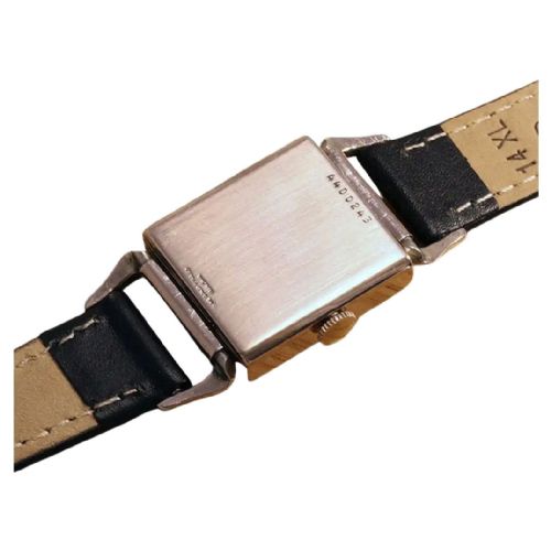 ART DECO 14K ROSE GOLD FILLED GENTS WRISTWATCH BY BULOVA FULLY SERVICED C1944 - ADDITIONAL PHOTO 2