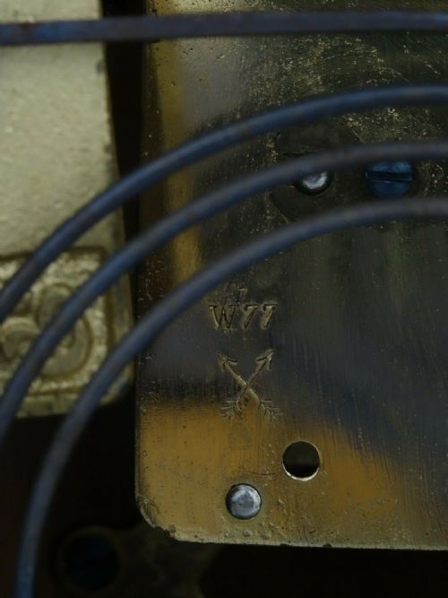 ART DECO MANTEL CLOCK BY PFEILKREUZ JUNGHANS C1930 - ADDITIONAL PHOTO 6