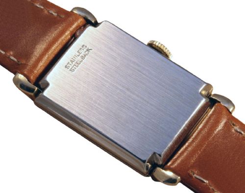 fig 2. Art Deco Ladies 10K Rolled Gold Wrist Watch By Elgin, Serviced, c1931