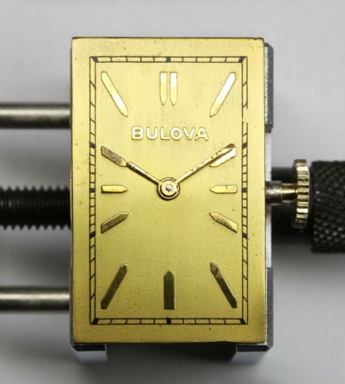 ART DECO GENTS 10K GF WRISTWATCH BY BULOVA C1937 - ADDITIONAL PHOTO 4