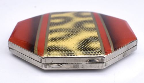ART DECO LADIES POWDER COMPACT C1930 - ADDITIONAL PHOTO 5