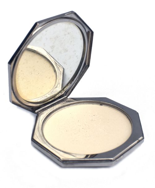 ART DECO LADIES POWDER COMPACT C1930 - ADDITIONAL PHOTO 1