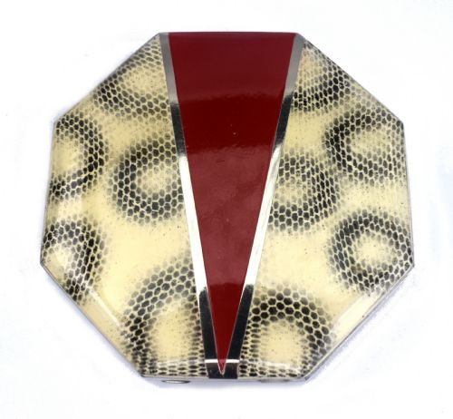 ART DECO LADIES POWDER COMPACT C1930 - ADDITIONAL PHOTO 6