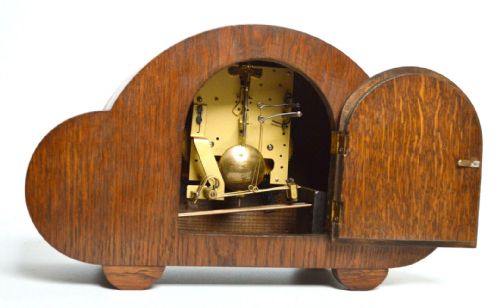 ART DECO MANTEL CLOCK C1930 - ADDITIONAL PHOTO 3