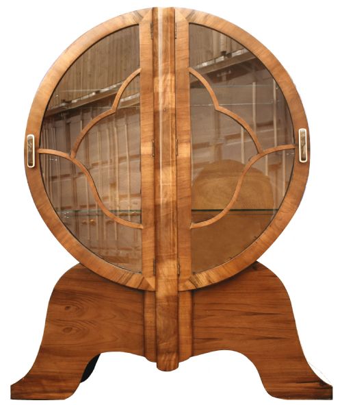 ART DECO SPECTACULAR DISPLAY CABINET C1930S