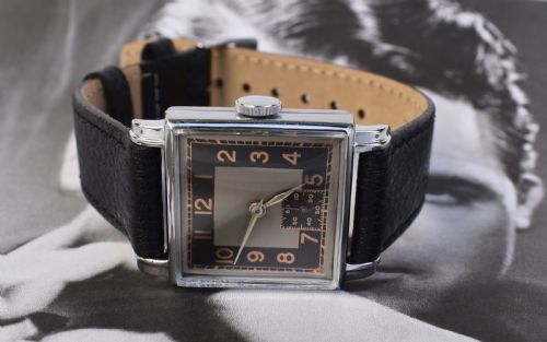 ART DECO GENTS WRISTWATCH RECENTLY SERVICED CIRCA 1935 - ADDITIONAL PHOTO 4