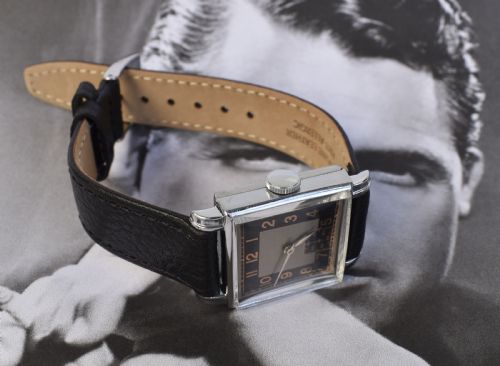 ART DECO GENTS WRISTWATCH RECENTLY SERVICED CIRCA 1935 - ADDITIONAL PHOTO 12