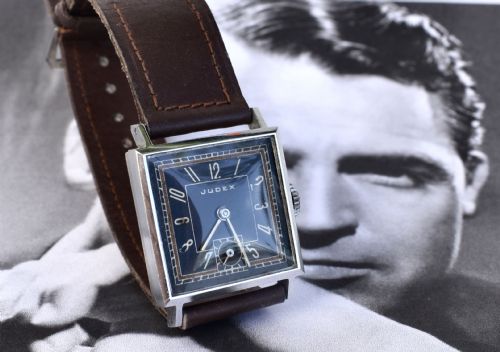 Art Deco Gents Manual Wristwatch by French Watchmakers Judex, C1930