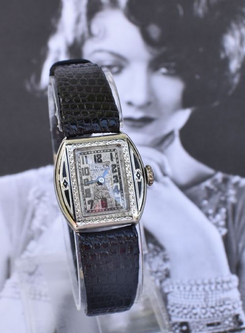 Art Deco Ladies Manual Watch by Gruen, C1929