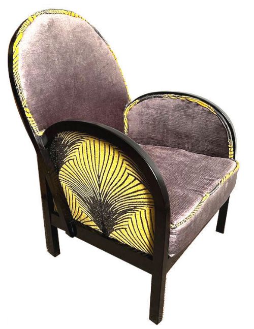 Art Deco Streamline Chair, C1930