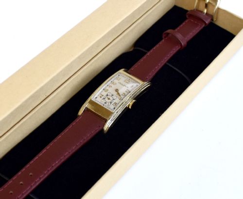 fig 2. Art Deco Gents 10K GF Watch By Bulova, USA, c1938