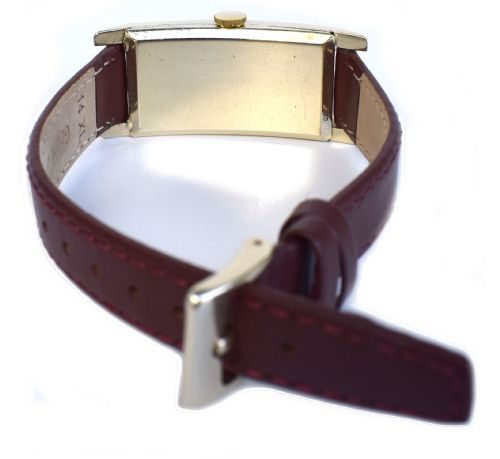 fig 4. Art Deco Gents 10K GF Watch By Bulova, USA, c1938