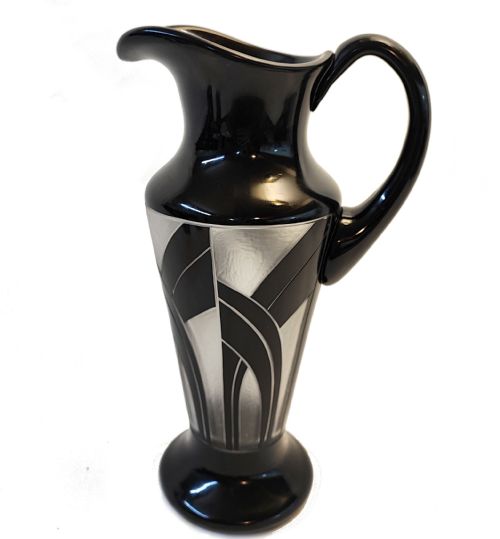 ART DECO CZECH GLASS DRINKS SET C1930 - ADDITIONAL PHOTO 2