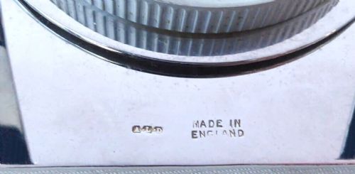 ART DECO CHROME SMALL 'SMITHS' CLOCK BY AL DAVENPORT C1930 - ADDITIONAL PHOTO 6