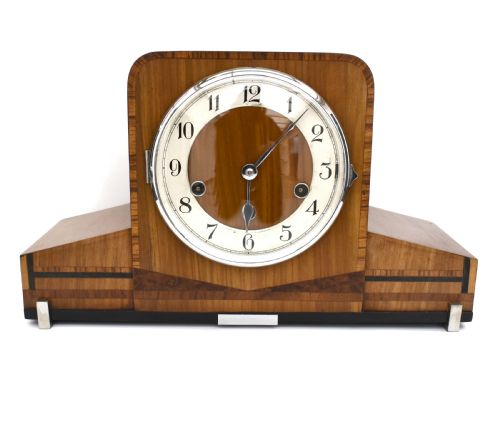 Art Deco Westminster Chime Mantle Clock, Haller, C1930