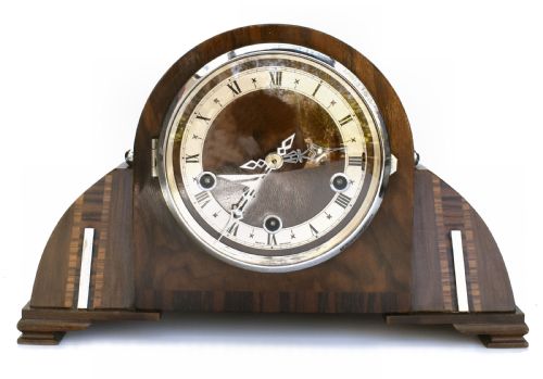 Art Deco Enfield Clock with Westminster Chime, 8 Day, C1930