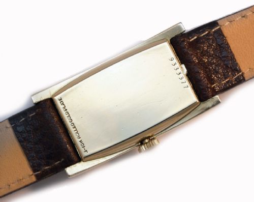 fig 3. Art Deco Gents 10k Rolled Gold Watch By Bulova, c1939