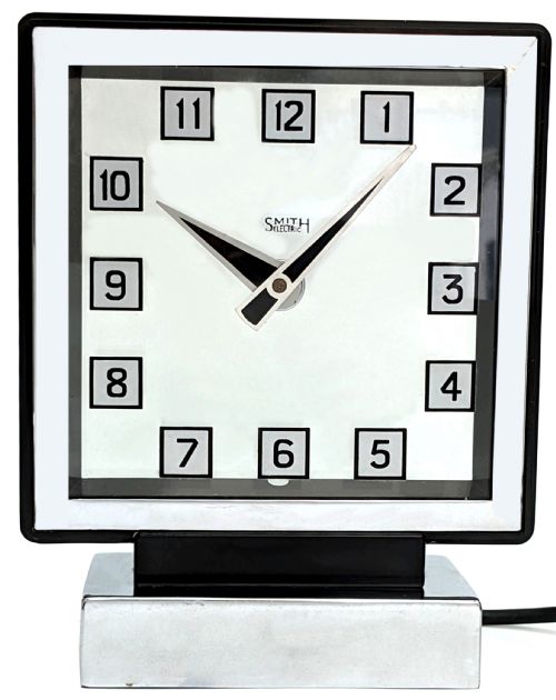 Art Deco Mystery Clock by Smiths, C1934