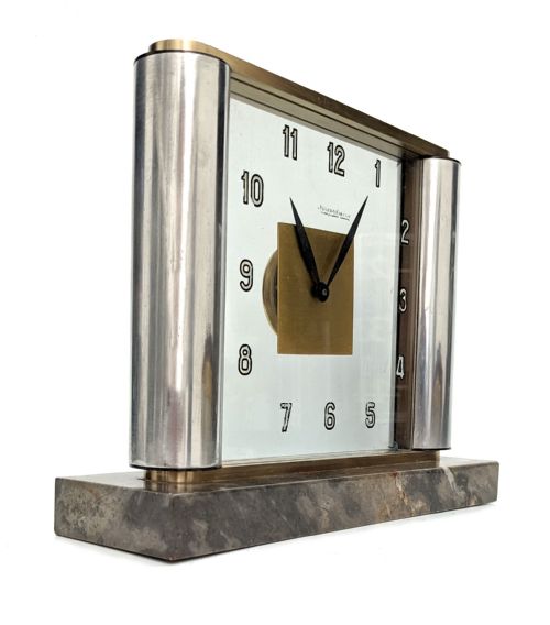 ART DECO MYSTERY CLOCK BY JAEGERLECOULTRE - ADDITIONAL PHOTO 1