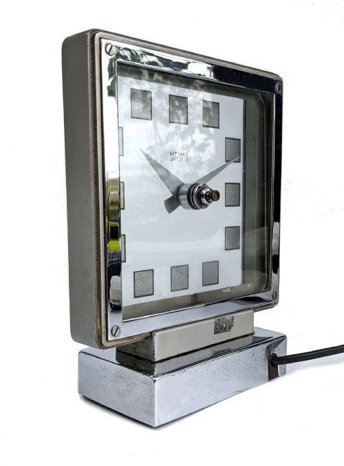 ART DECO MYSTERY CLOCK BY SMITHS CLOCKS DATED 1935 - ADDITIONAL PHOTO 4