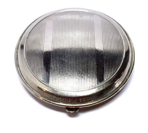 fig 2. Art Deco 1930's Three Flowers Ladies Compact