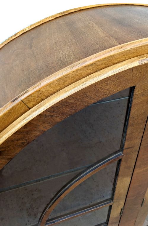 ART DECO CIRCULAR DISPLAY CABINET C1930 - ADDITIONAL PHOTO 2