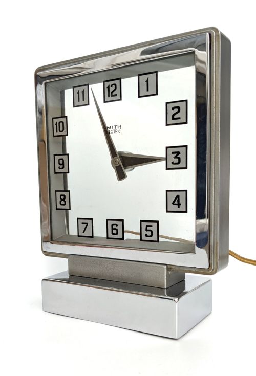 ART DECO MYSTERY CLOCK BY SMITHS CLOCKS C1930S - ADDITIONAL PHOTO 1